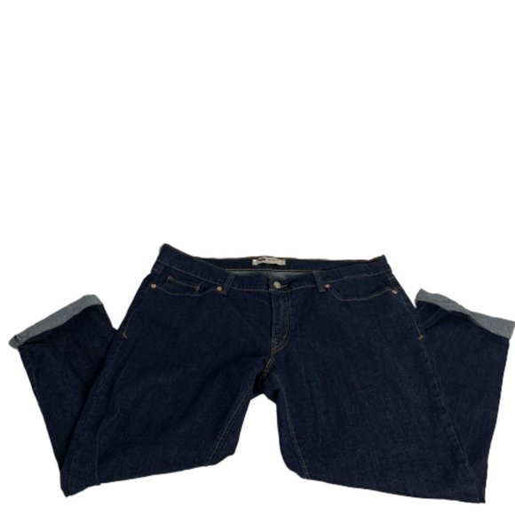 Levi's Denim - Levi's 524 Cuffed Skinny Dark Wash Carpi's A1564